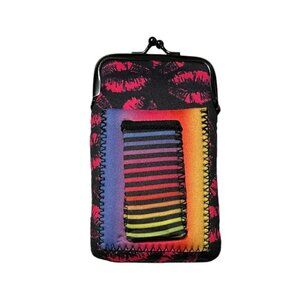 Neoprene Cigarette Pouch with Snap Clasp Closure